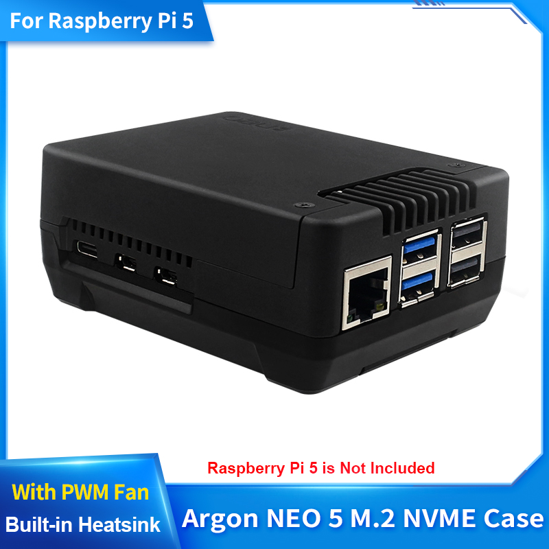 Turing Pi 2 - Custodia PCIE Argon NEO 5 M.2