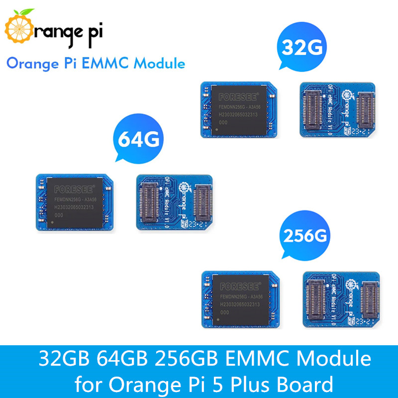 Modulo EMMC Orange Pi 32GB 64G - Orange Pi 5 Plus 32Gb recensione e prezzo